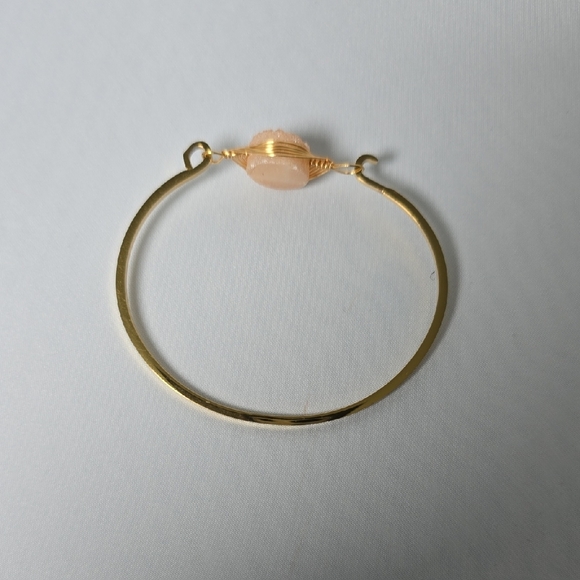 EUC Kinsley Armelle Gold and Pink Bracelet - Picture 3 of 10